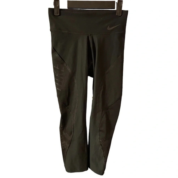 NIKE POWER LEGEND MID RISE CROP LEGGING - Picture 3 of 9